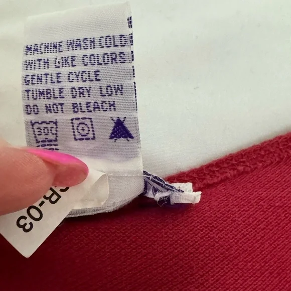 Vintage 90s JL Plum Red Button-Up Sleeveless Vest Top Medium Grammycore Teacher - Picture 5 of 10